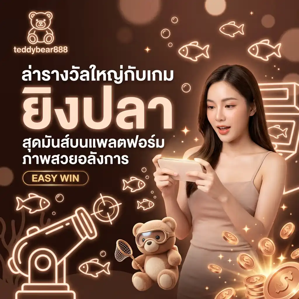 ล่ารางวัลใหญ่กับเกม ยิงปลา สุดมันส์บนแพลตฟอร์ม ภาพสวยอลังการ